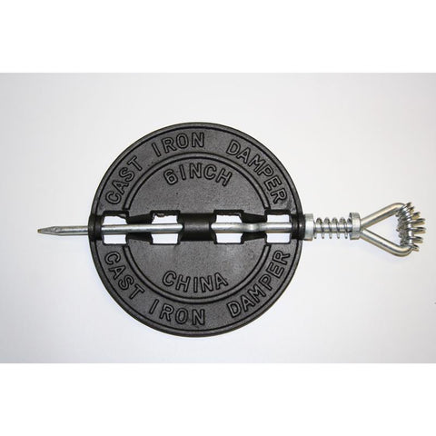 US Stove 6 in. D Cast Iron Damper