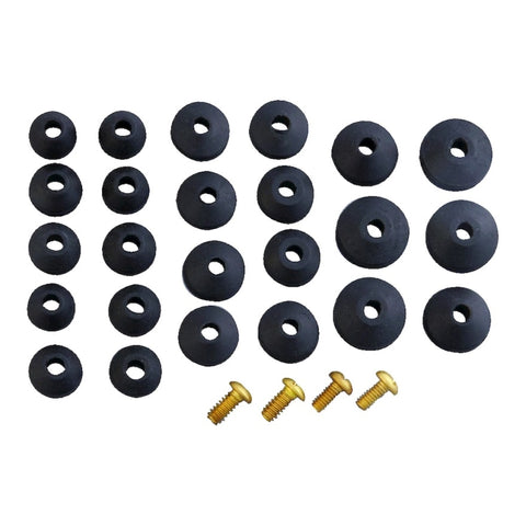 Ace Assorted in. D Rubber Faucet Washer 1 pk, Pack of 5