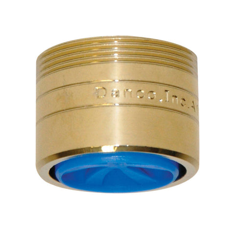 Danco Dual Thread Aerator 1.5 GPM 15/16 in. - 27M or 55/64 in. - 27F Polish Brass Low Lead Ace