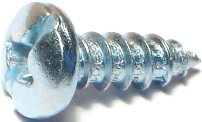 Phillips Shell Midwest Fastener 03209 Screw, #14 Thread, Pan Head, Phillips, Slotted ...