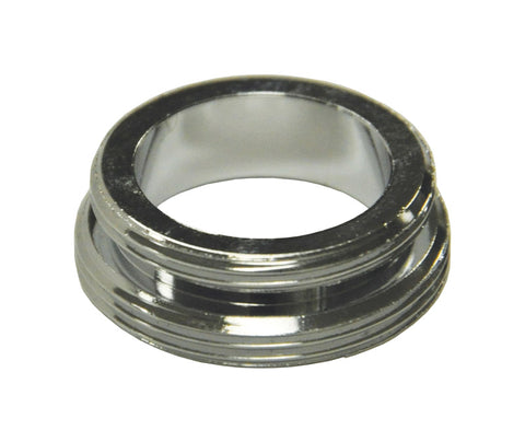 Danco Male Aerator Adapter 15/16in. - 27M x 55/64in. - 27M Chrome