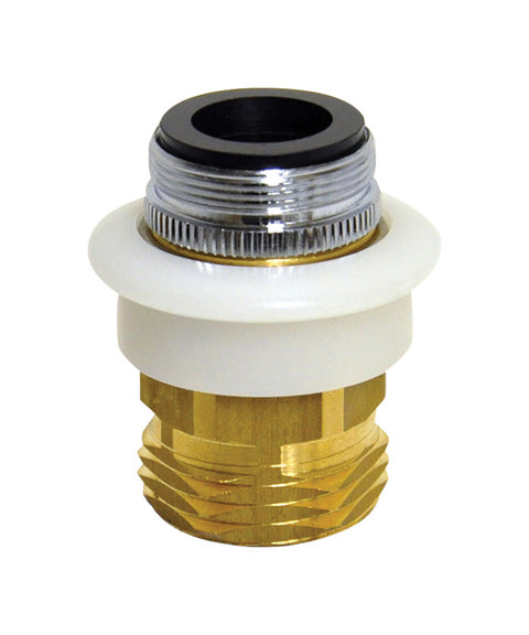 Danco Quick Connect Adapter 15/16in. - 27M or 55/64in. - 27F x 3/4in. GHTM Chrome Plated