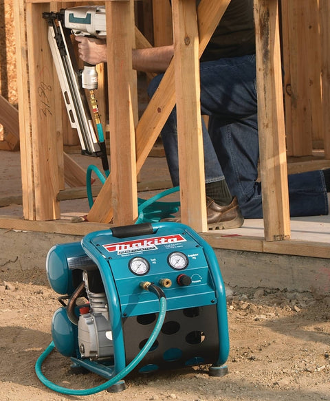 Makita Big Bore MAC2400 Air Compressor, Electric, Tool Only, 4.2 gal Tank, 2-1/2 hp, 130 psi Pressure, 4.8 cfm Air