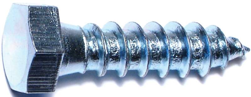 Log Screw Shell Midwest Fastener 01313 Lag Screw, 3/8 in Thread, 1-1/2 in OAL, Zinc ...