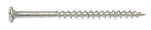 Midwest Fastener 10519 Deck Screw, 8 in Thread, 3 in L, Coarse Thread, Bugle Head, Phillips Drive, Dacrotized, 1 PK