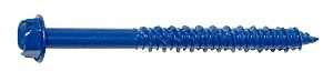 Midwest Fastener 09269 Masonry Screw, 1/4 in Dia, 2-3/4 in L, Steel, 100/PK