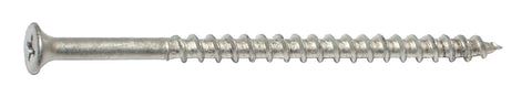 Midwest Fastener 08163 Deck Screw, 10-8 Thread, 3-1/2 in L, Coarse Thread, Bugle Head, Phillips Drive, Steel, Dacrotized