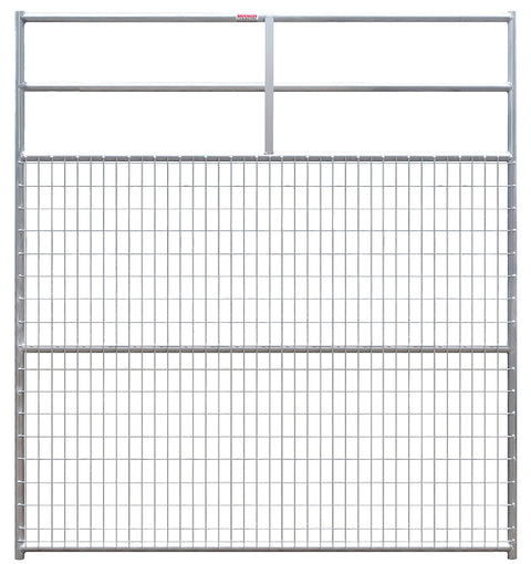 Behlen Country 40109088 Deer Gate, 8 ft L, 96 in H, Galvanized