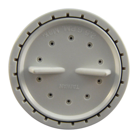 Ace White Plastic 6 settings Showerhead 2.5 gpm, Pack of 5