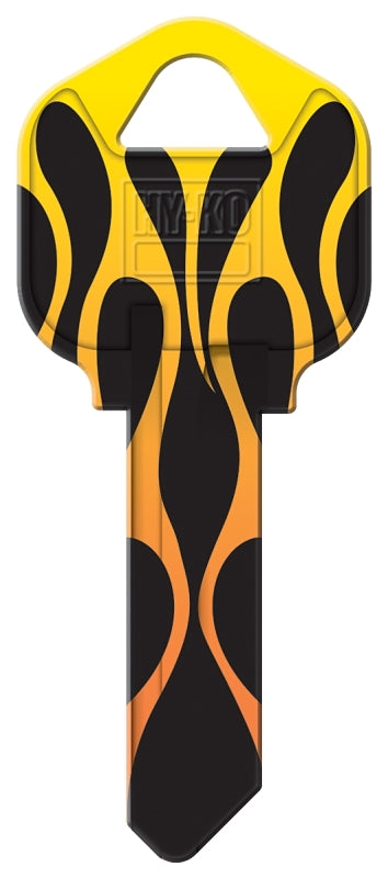 Hy-Ko 16010KW1-18 Key Blank, Brass, Nickel-Plated, For: Kwikset KW1 Keyways, Pack of 10