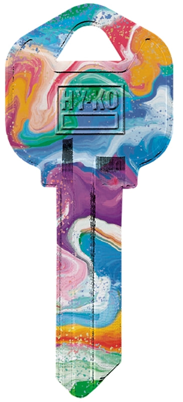 Hy-Ko 16010KW1-21 Key Blank, Brass, Nickel, For: Kwikset KW1 Keyways, Pack of 10