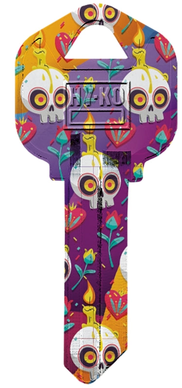 Hy-Ko 16010KW1-24 Key Blank, Brass, Nickel, For: Kwikset KW1 Keyways, Pack of 10