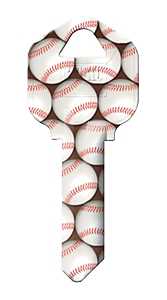 Hy-Ko 16010KW1-26 Key Blank, Brass, Nickel-Plated, For: Kwikset KW1 Keyways, Pack of 10