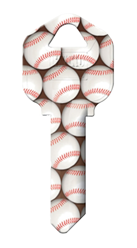 Hy-Ko 16010KW1-26 Key Blank, Brass, Nickel-Plated, For: Kwikset KW1 Keyways, Pack of 10