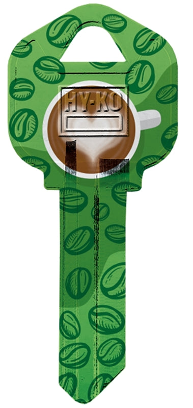 Hy-Ko 16010KW1-38 Key Blank, Brass, Nickel-Plated, For: Kwikset KW1 Keyways, Pack of 10