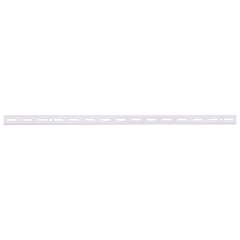 ProSource 25212PHL Shelf Standard, 2 mm Thick Material, 5/8 in W, 36 in H, Steel, White