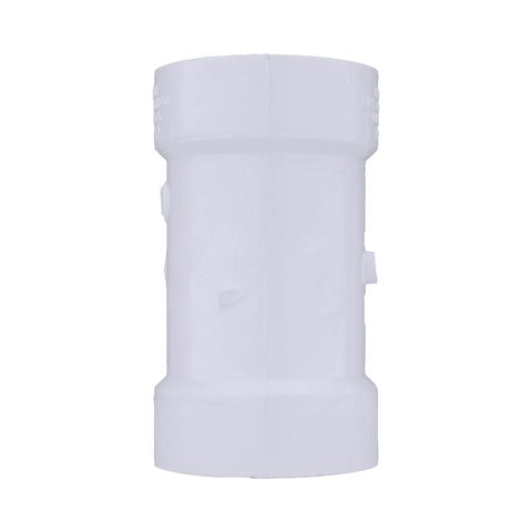 Charlotte Pipe Schedule 40 1-1/2 in. Hub X 1-1/2 in. D Hub PVC Cleanout Tee with Plug 1 pk