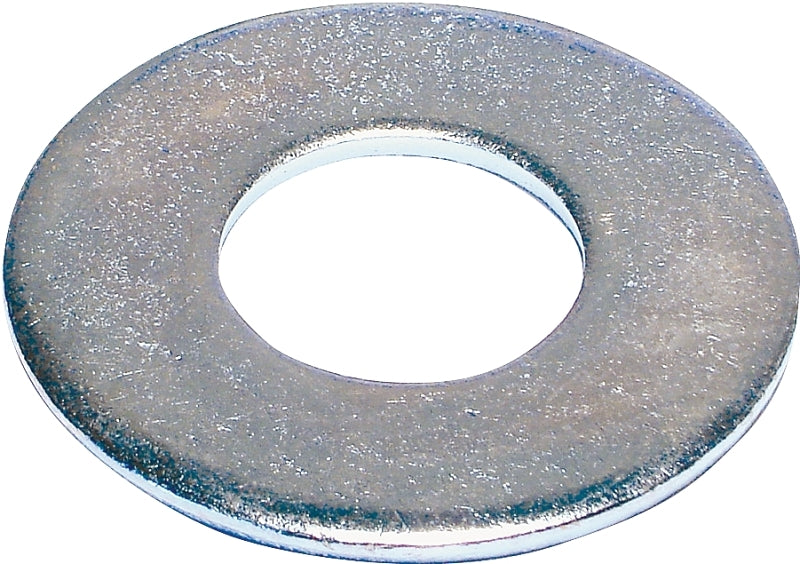 Midwest Fastener 04694 Washer, Flat, 1/2 in ID, Zinc, Zinc, USS Grade ...