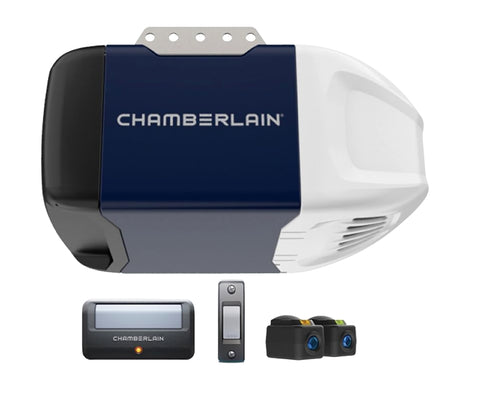 Chamberlain C2102C Garage Door Opener, Black