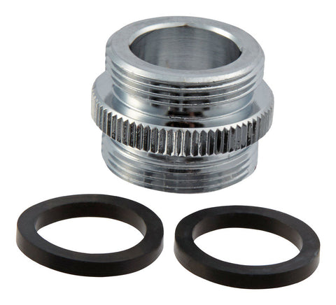 Ace Male Thread 3/4 in.-27M x 3/4 in.-27 Chrome Aerator Adapter