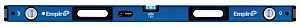 Empire True Blue Series EM95.48 Magnetic Box Level, 48 in L, 3-Vial, 1-Hang Hole, Magnetic, Aluminum, Blue