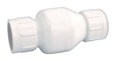 KBI 1/2 in. Slip X 1/2 in. Slip PVC Check Valve