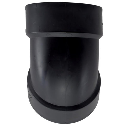 Charlotte Pipe 4 in. Hub X 4 in. D Hub ABS 60 Degree Elbow