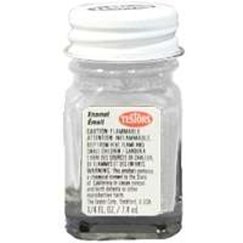 Testors 1145TT Enamel Paint, Gloss, White, 0.25 oz Bottle