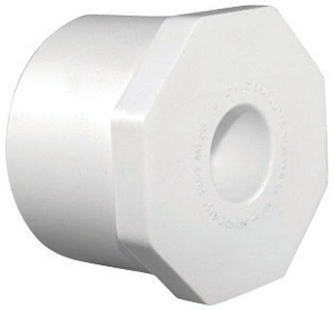 Charlotte Pipe 1-1/4 in. Dia. x 3/4 in. Dia. Spigot To FPT Schedule 40 PVC Reducing Bushing