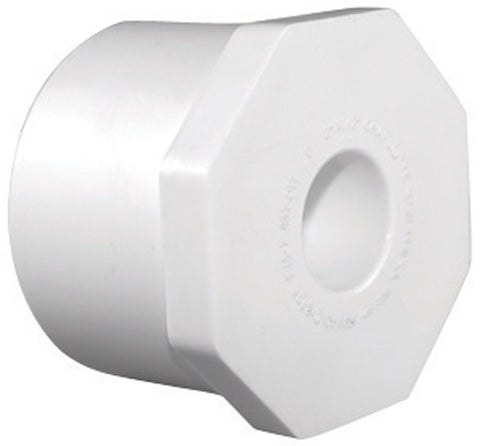 Charlotte Pipe 1-1/2 in. Dia. x 3/4 in. Dia. Spigot To FPT Schedule 40 PVC Reducing Bushing