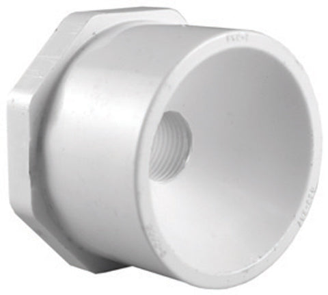 Charlotte Pipe Schedule 40 2 in. Dia. x 3/4 in. Dia. Slip To Slip PVC Reducing Bushing