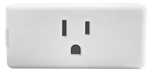 Leviton D215P-R02-1RW Mini Plug In Switch, 15 A, 120 VAC, Wireless, White