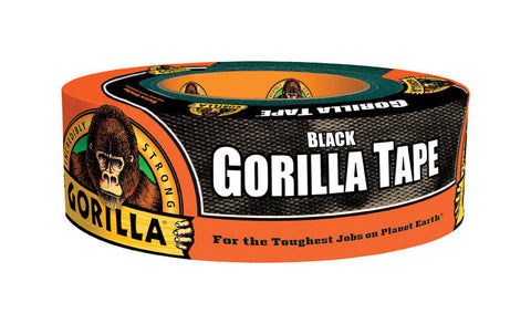 Gorilla Duct Tape 1.88 in. W x 35 yd. L Black