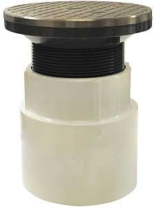 Oatey 74168 Cleanout Adapter, 4 in, PVC