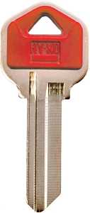 Hy-Ko 13005KW1PR Key Blank, Plastic, For: Kwikset Cabinet, House Locks and Padlocks, Pack of 5
