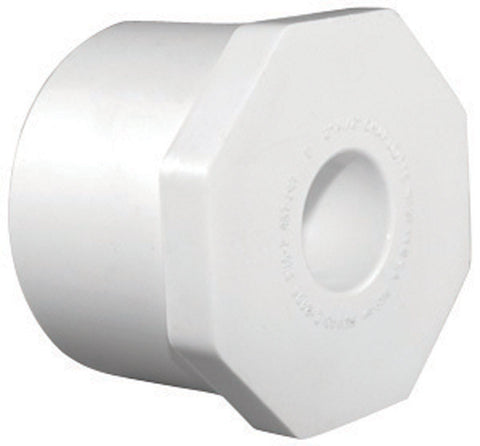 Charlotte Pipe 1-1/2 in. Dia. x 1-1/4 in. Dia. Spigot To FPT Schedule 40 PVC Reducing Bushing