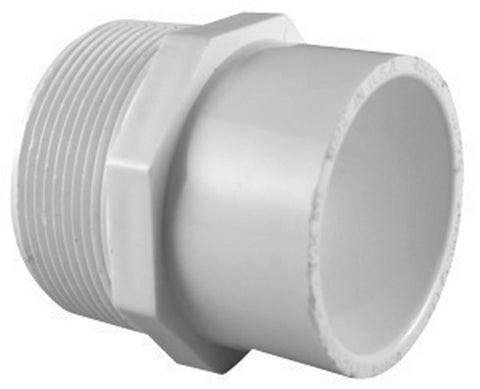 Charlotte Pipe 1/2 in. Dia. x 3/4 in. Dia. MPT To Slip Pipe Adapter