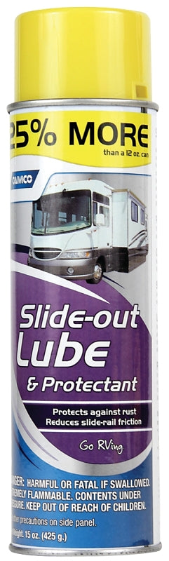 Camco USA 41105 RV Slide-Out Lubricant, 15 oz Aerosol Can, Liquid, Mild Aliphatic