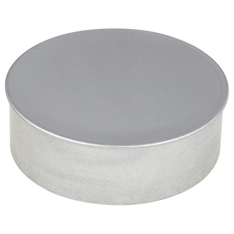 Imperial 6 in. X 6 in. X 6 in. Galvanized Steel Vent Tee Cap