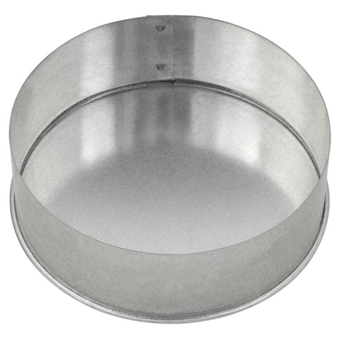 Imperial 6 in. X 6 in. X 6 in. Galvanized Steel Vent Tee Cap