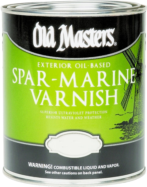 Old Masters 92401 Spar Marine Varnish, Gloss, Liquid, 1 gal, Pail, Pack of 2