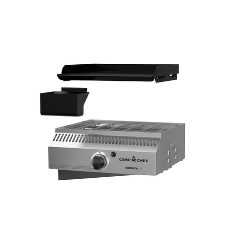 Camp Chef PG14 Pellet Grill Sidekick Cooking System, Aluminum, Black, For: CAMP CHEF 14 in Accessories