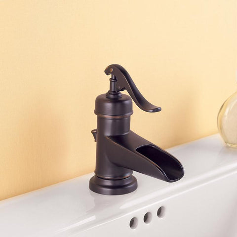 Pfister Oil Rubbed Bronze Traditional Bathroom Faucet 4 in.