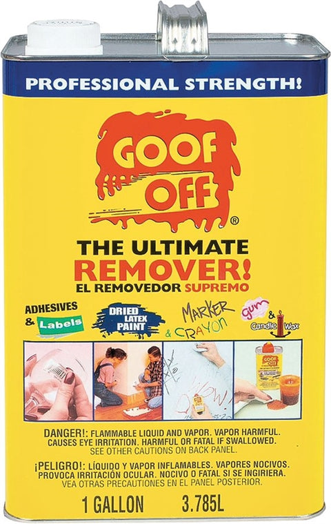 Goof Off FG657 Multi-Purpose Latex Paint Remover, 1 gal Can