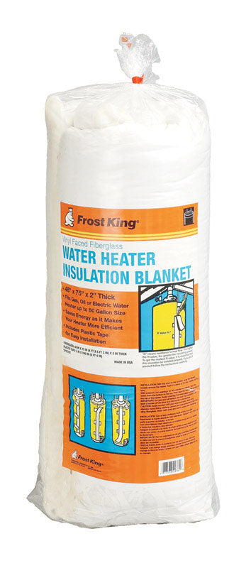 Frost King 48 in. Water Heater Insulation 75 in. L