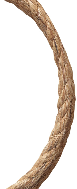Baron 54426 Rope, 1/2 in Dia, 200 ft L, 264 lb Working Load, Manila, N ...