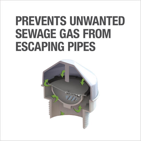 Oatey Sure-Vent 1-1/2 in. PVC Air Admittance Valve