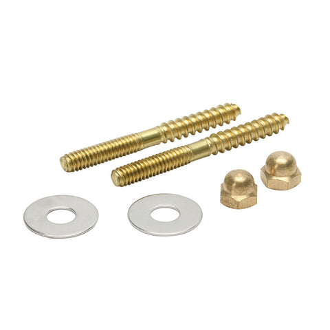 Fluidmaster Toilet Bolts Set Assorted Brass