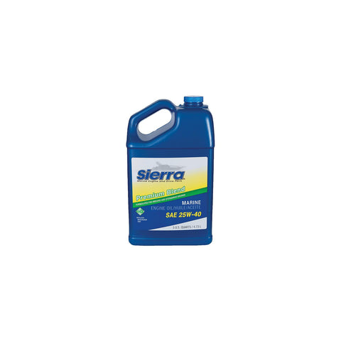 Sierra 94004 Oil-25W40 FCW I/O-I/B, 5 Qt., Pack of 4