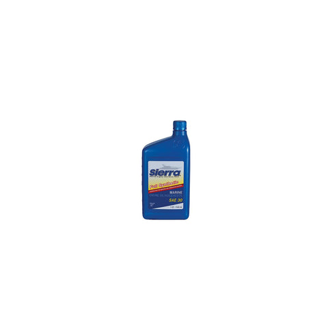 Sierra 94102 30 Wt. Full Synthetic 4-Cycle Marine Engine Oil, Qt., Pack of 12